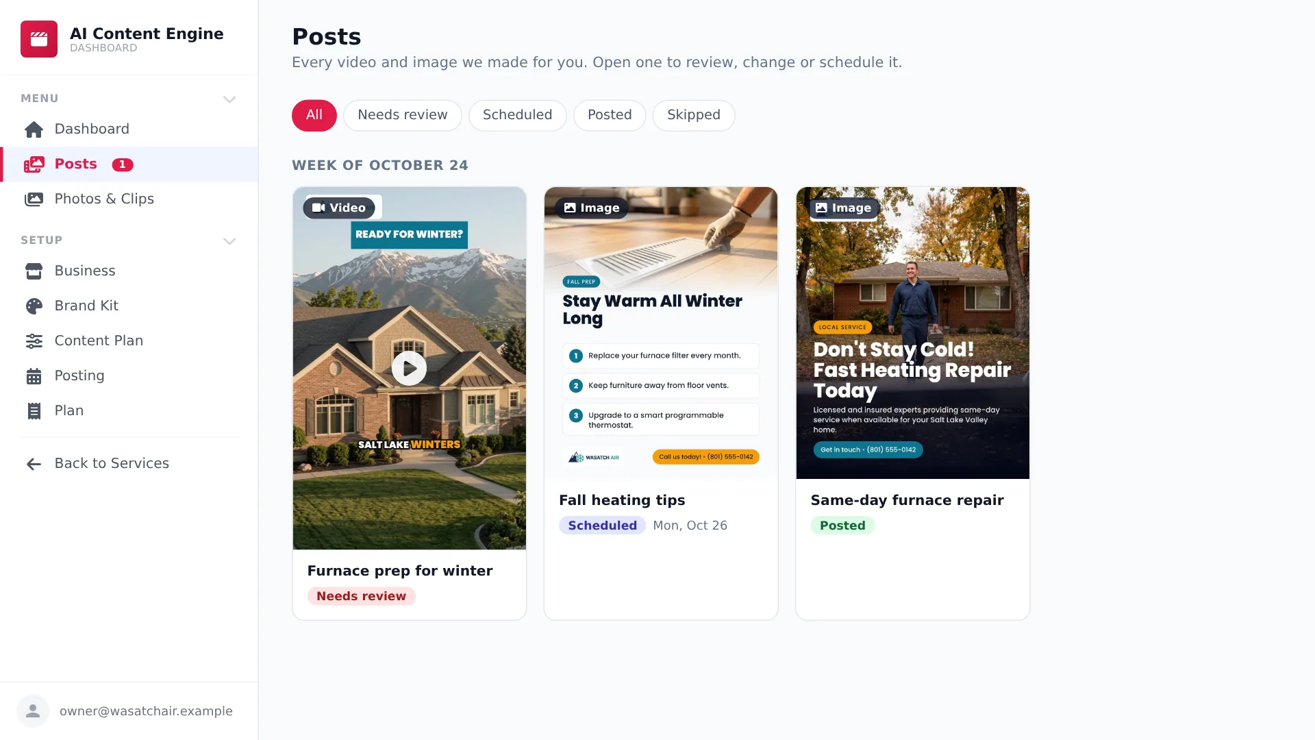 AI Content Engine